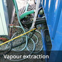 Groundwater remediation - Vapour extraction